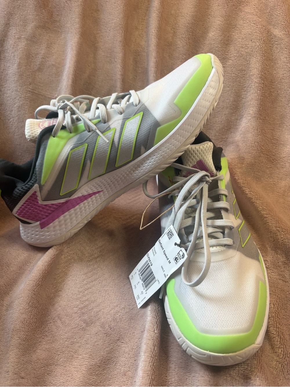 Adidas Defiant Speed Men’s Tennis Shoes Size 8.5